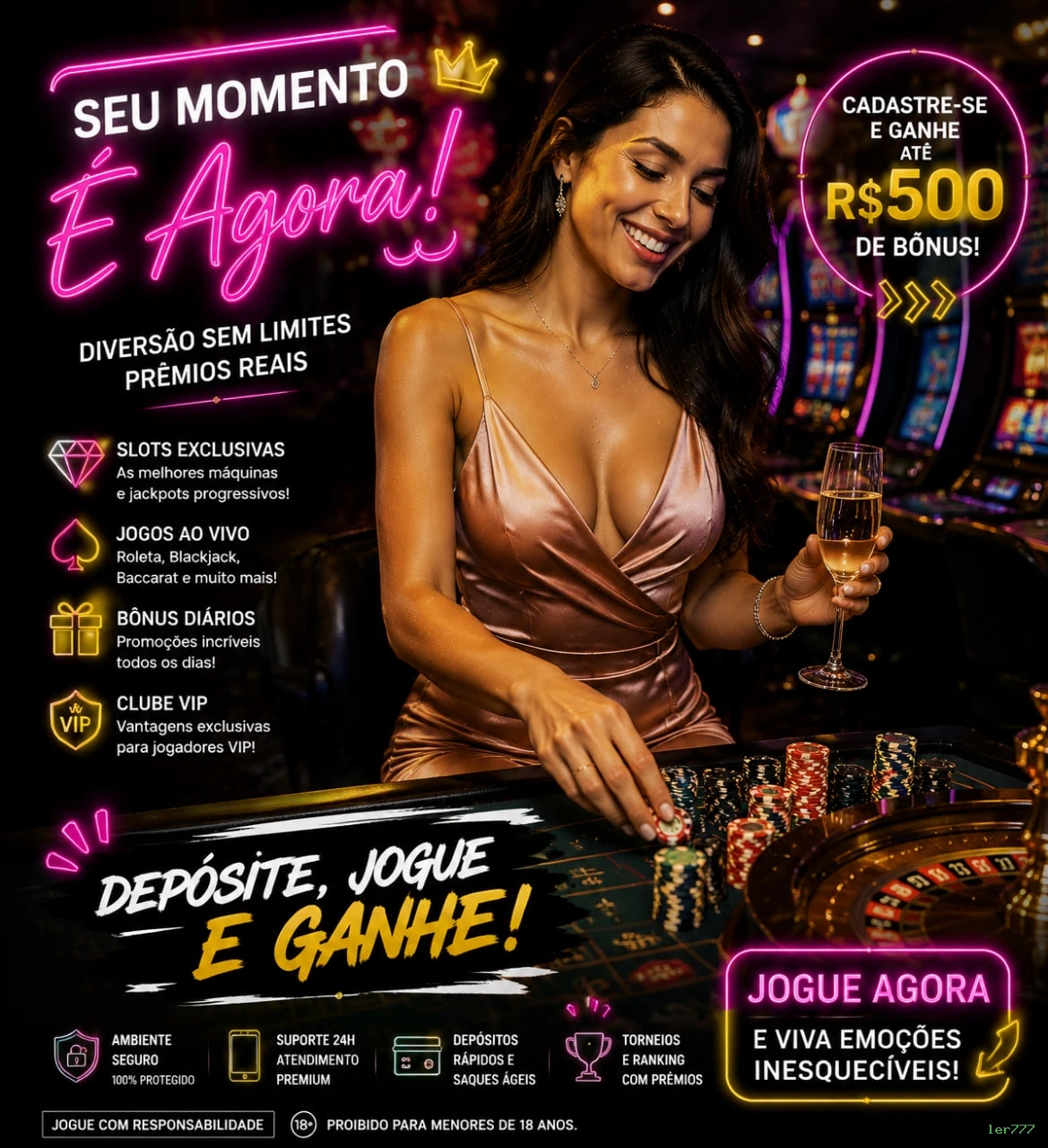 Acessar jogos e bônus no APK